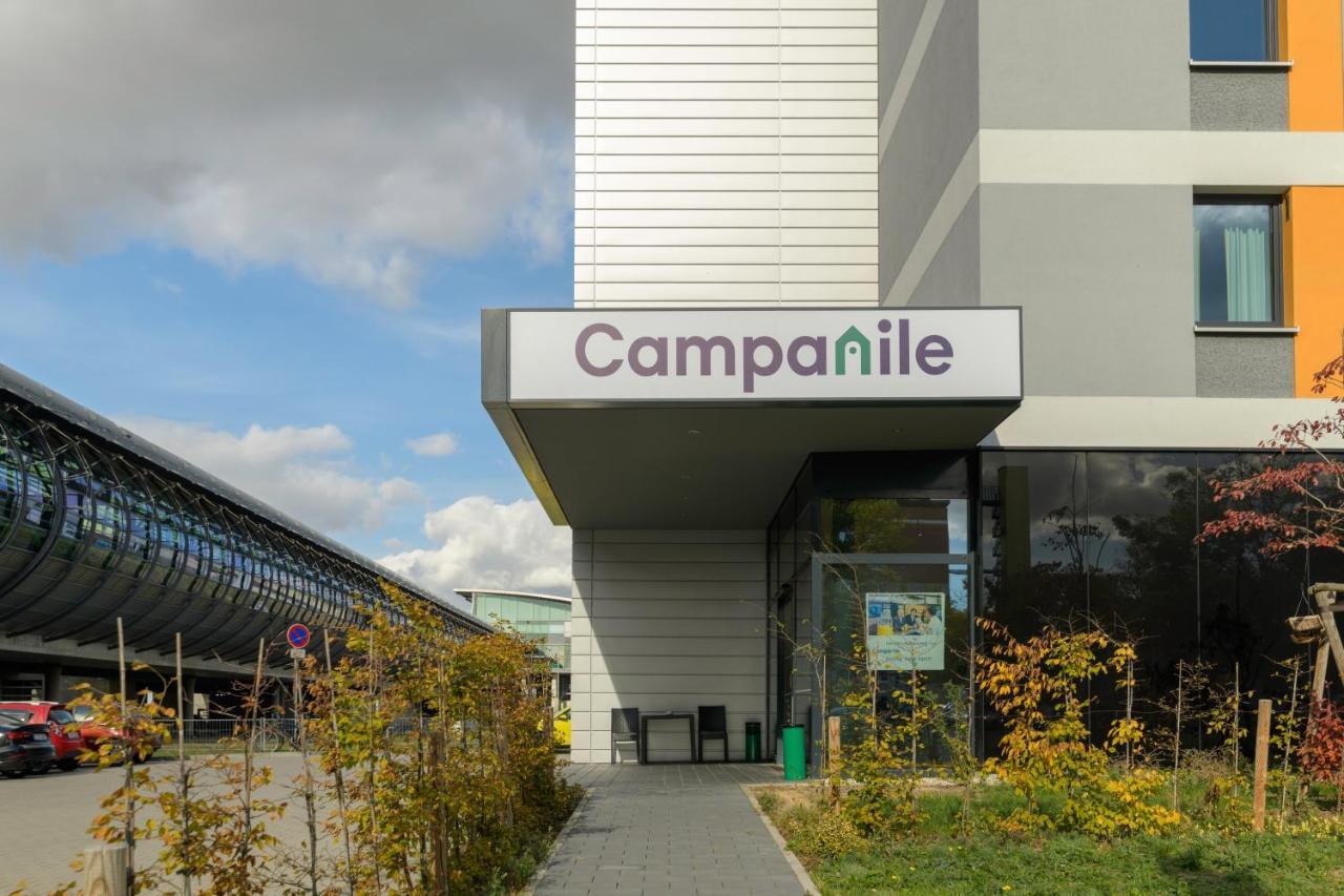 Campanile Leipzig Halle Airport Schkeuditz Bagian luar foto